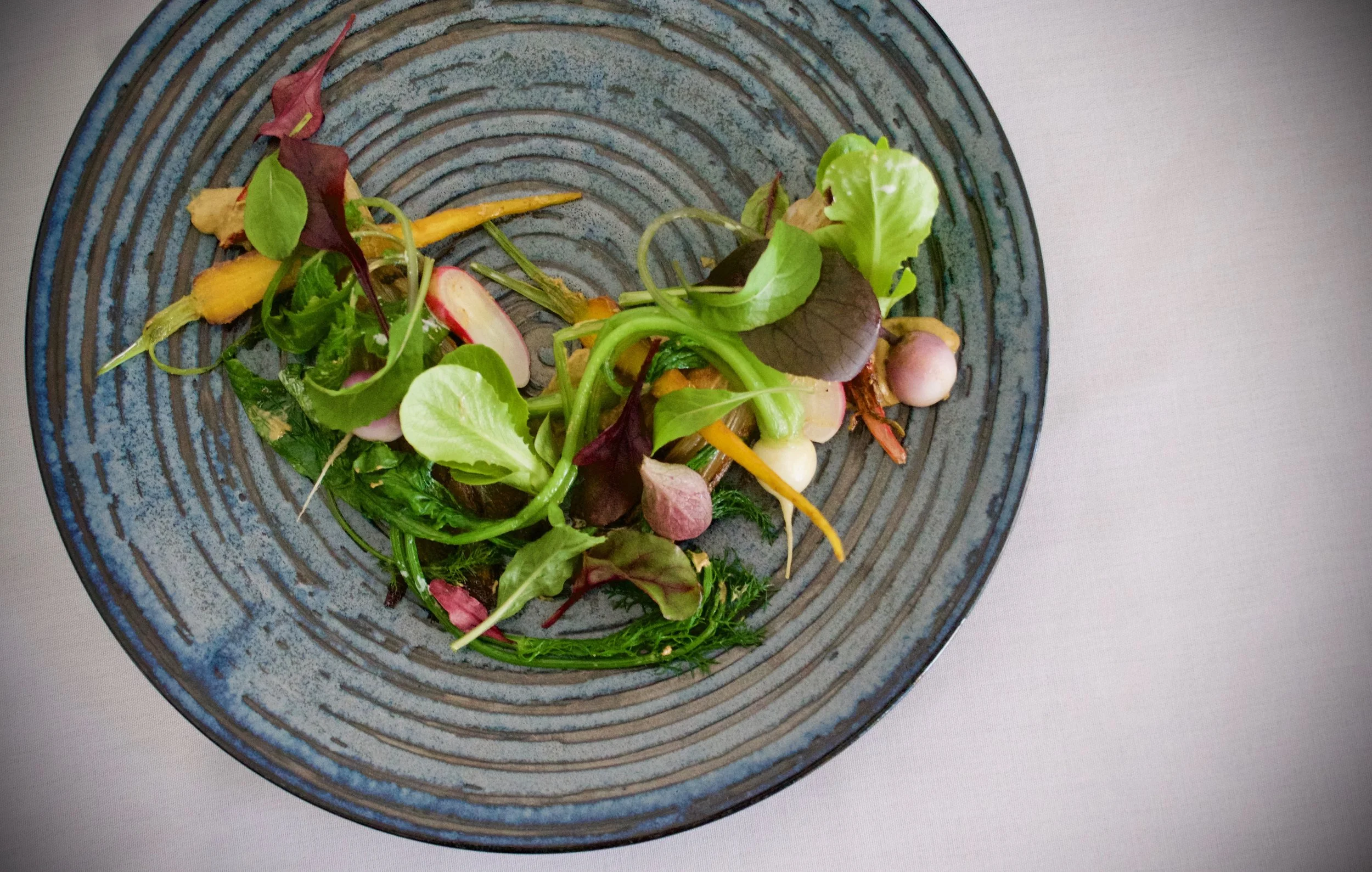 PETITE BOUCHE GARDEN SALAD.