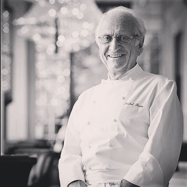 Michel Roux. An absolute legend, inspiration and humble chef. Our thoughts are with your family, friends and the chef community. ❤️🙏🏼