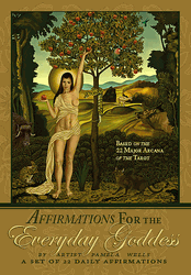 Affirmations for the Everyday Goddess deck by Artist and Author Pamela Wells