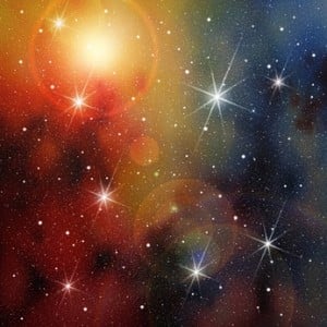 Cosmic space - the womb of the divine feminine.