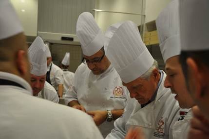 Team Manager John Carlo Felicella and Team Coach Bruno Marti give the final ok.