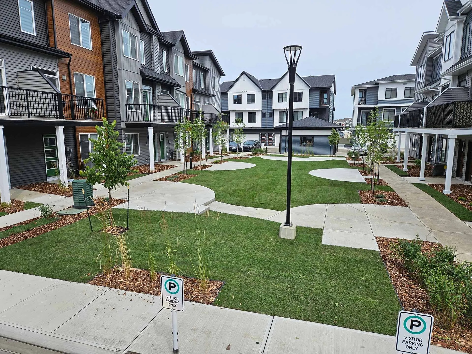 Edmonton Multi Family landscape for Brookfield Residential