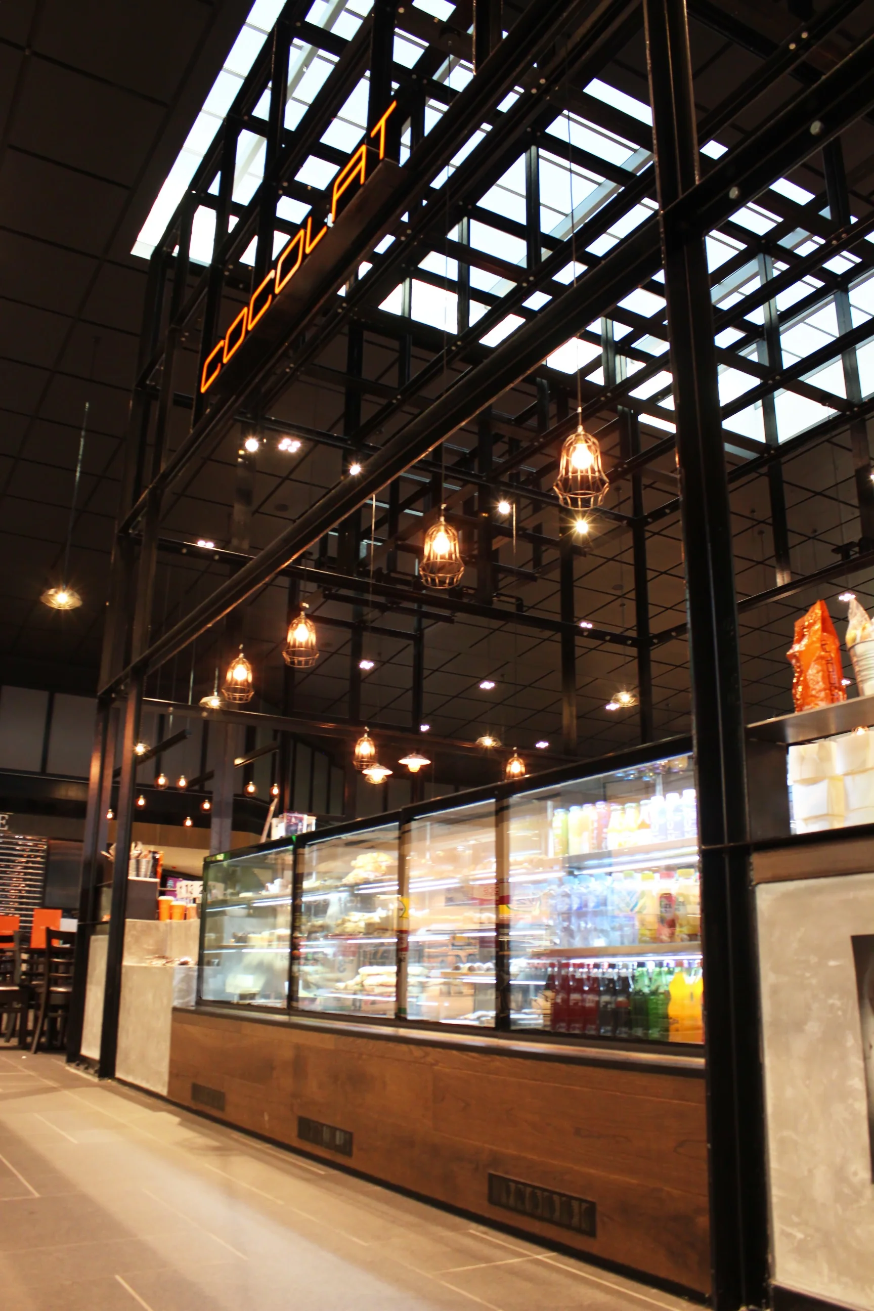 Custom joinery installation at Cocolat Colonnades