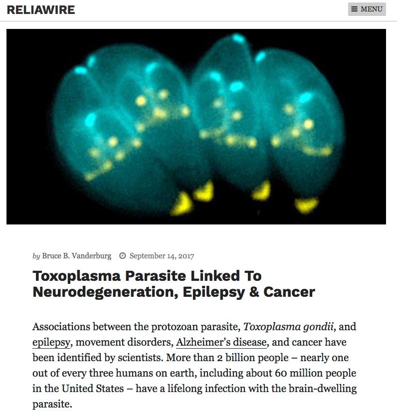 ReliaWire, Toxoplasma.