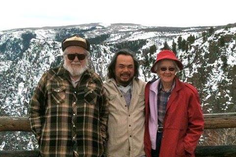 Huân and the Willeys at Black Canyon, Colorado.