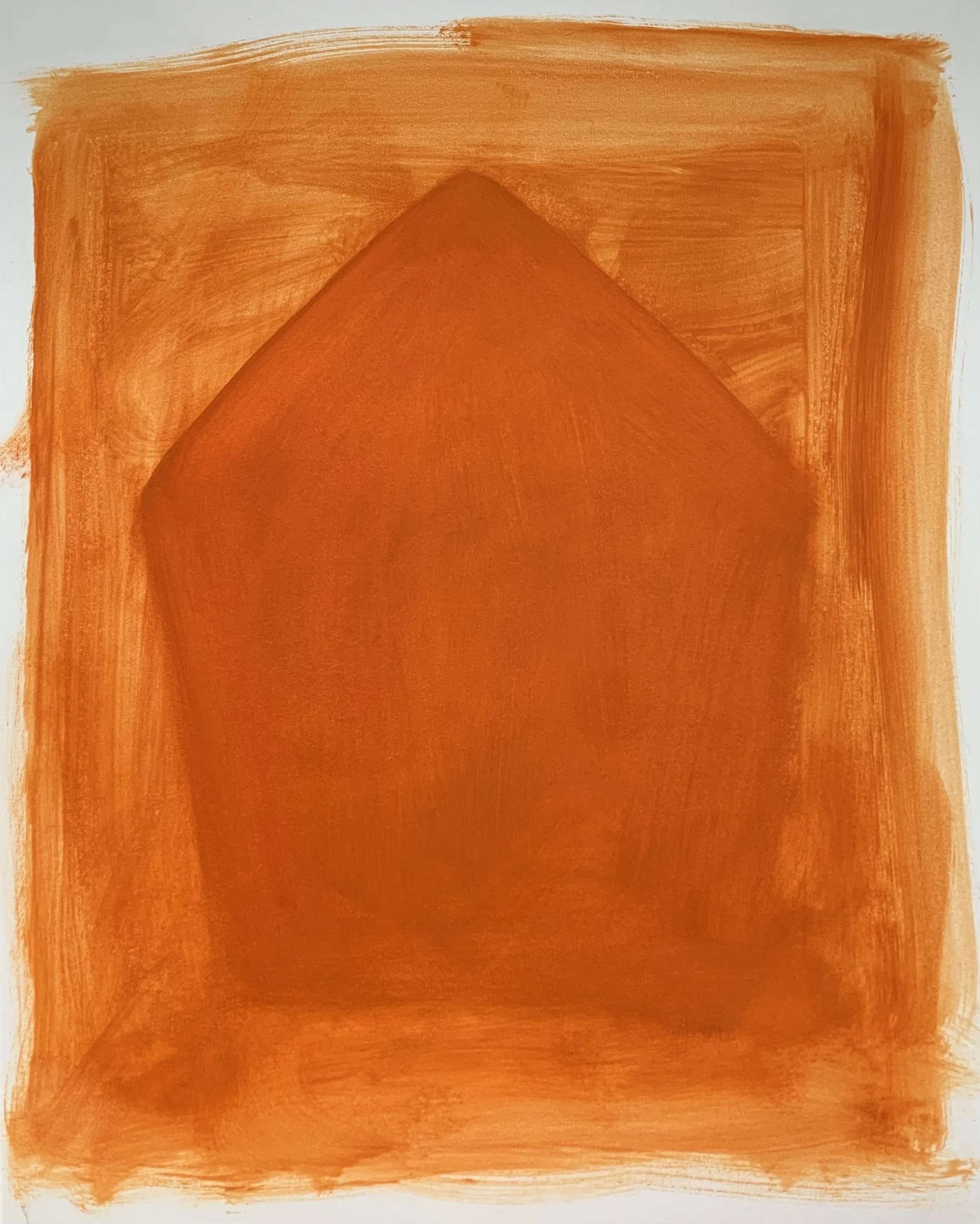 barn on fire (diptych), 2020