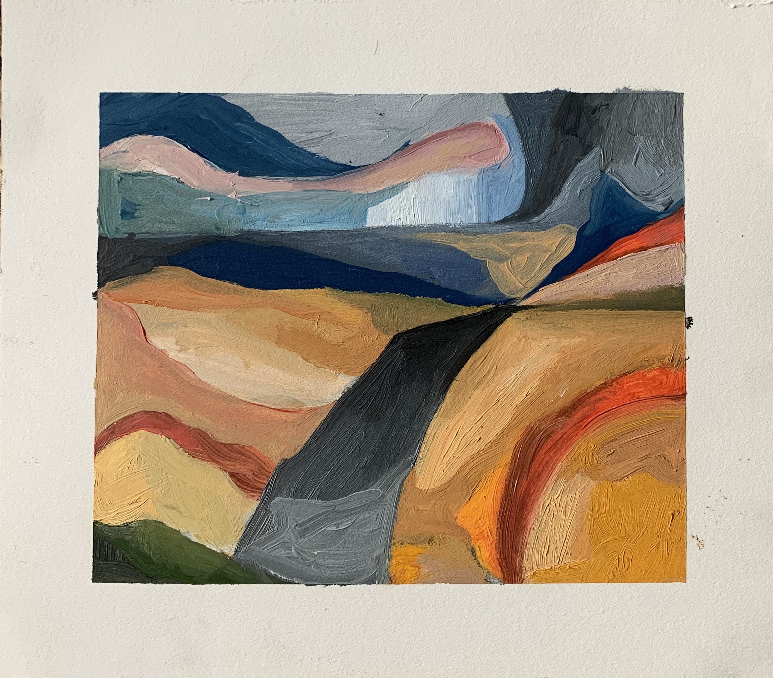 on the road to wyoming, 2020