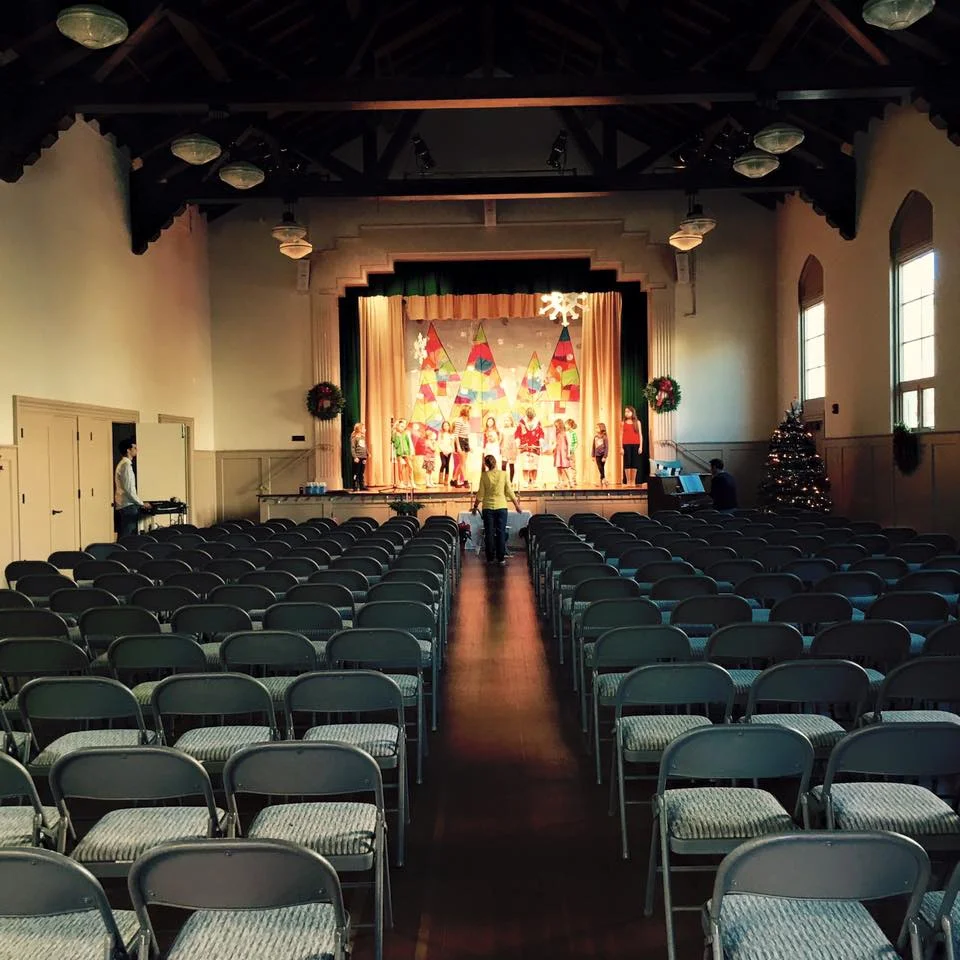 Preparing for the Children's Christmas Play