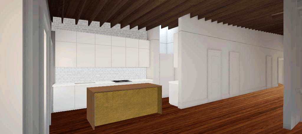 Kitchen material palette studies