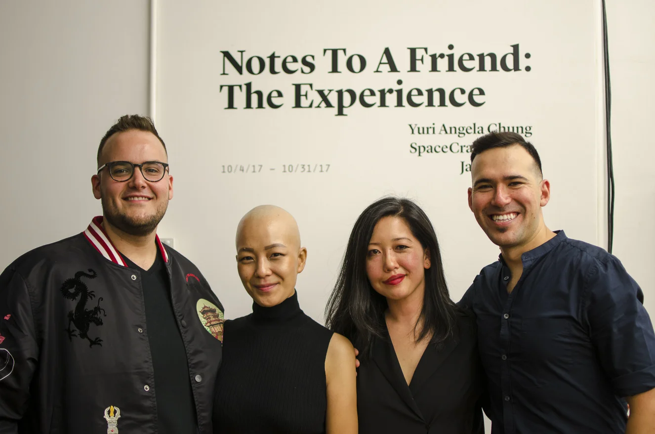 The Team: Mike, Yuri, Jackie, Jason (L-R)