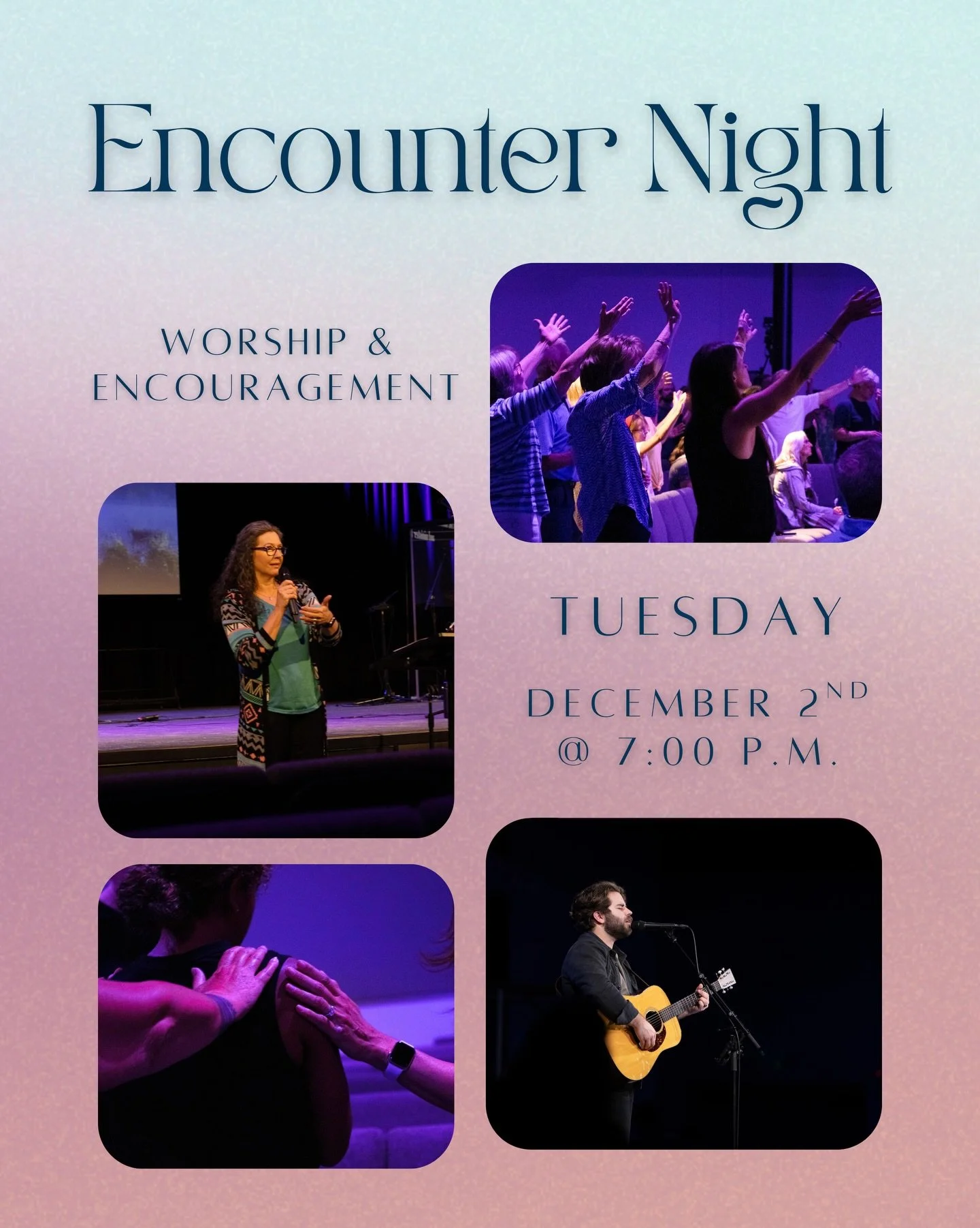 Join us for a time of worship as we gather together tonight!