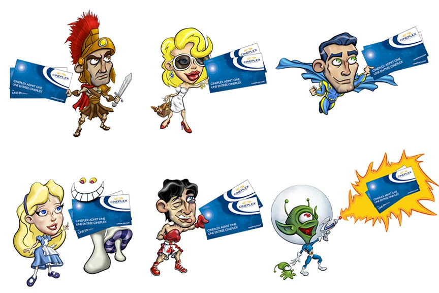 Money Mart Illustrations