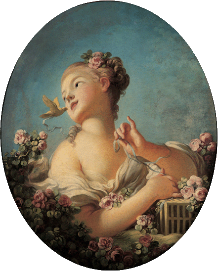 space-sisters:

Les débuts du Modèle -  Jean Honoré Fragonard
Transparent art Here