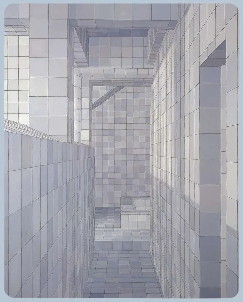 onepainting:

Adriana Varejão: The obsessive, 2004, oil on canvas 280 x 225 cm