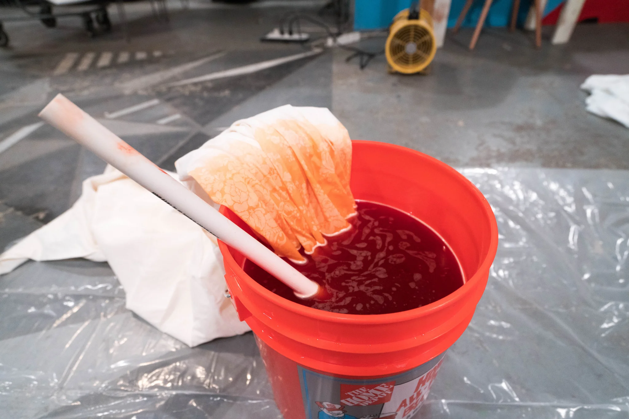 Dye Job AKA We learn about coloring fabric.