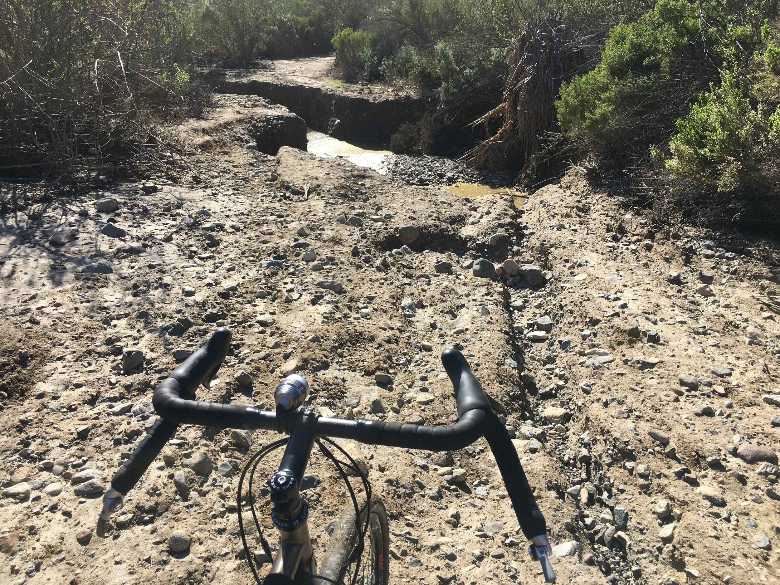 Erm... thats a deep hole.