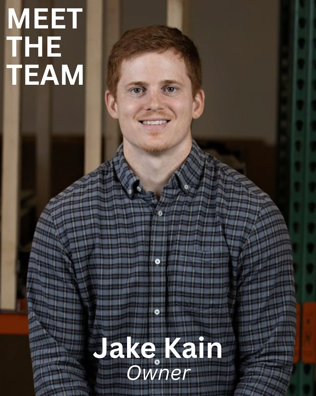 Meet Jake, one of our dedicated owners! Despite the intensity of being a small business owner and project manager, he always brings a good sense humor to everything he does.

➡️ Swipe for some Q&amp;A, including what he&rsquo;d be doing if he wasn&rs