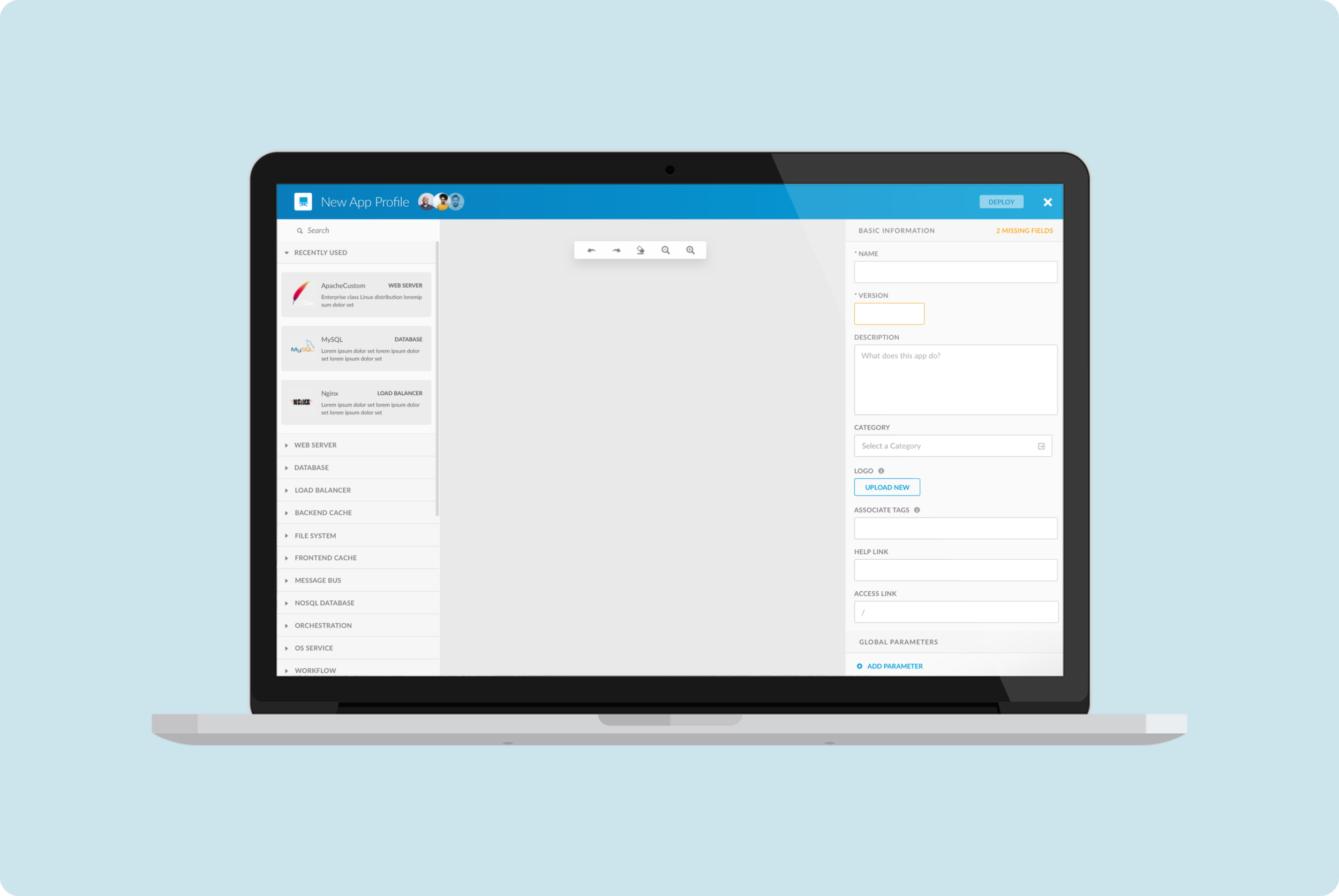 Cisco CloudCenter App Profiles Experience