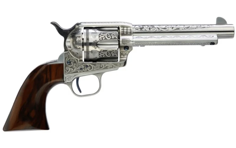 1873 Cattleman White Finish Engraved