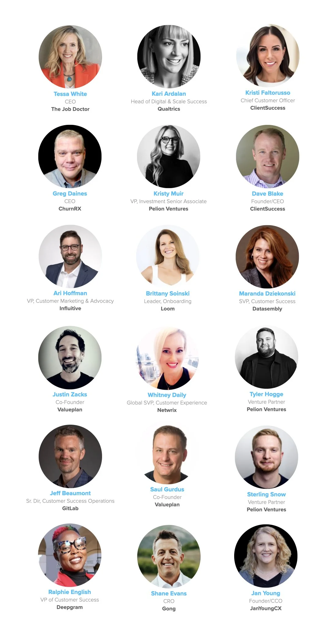 CS100 Summit 2023 speakers