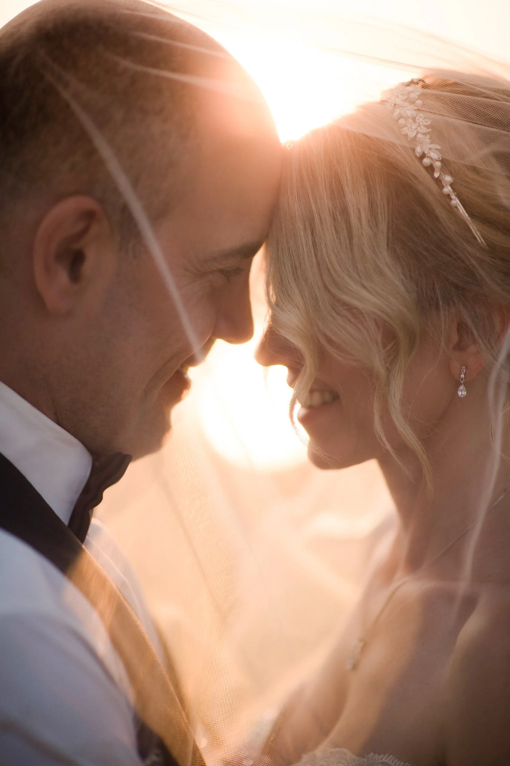 Golden hour close-up portrait at the Arlington Estate in Vaughan