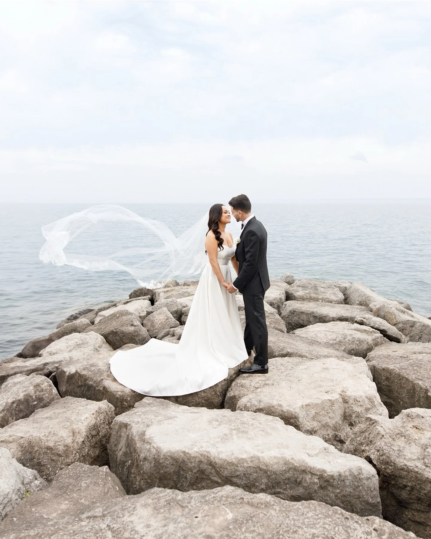 From their engagement session at Kortright to standing by Danielle &amp; Andrew&rsquo;s side last year&hellip; it was finally their moment to say I do. Congratulations Jenna and Ricardo! Here are a few sneak peeks from your lovely wedding 🤍

It was 