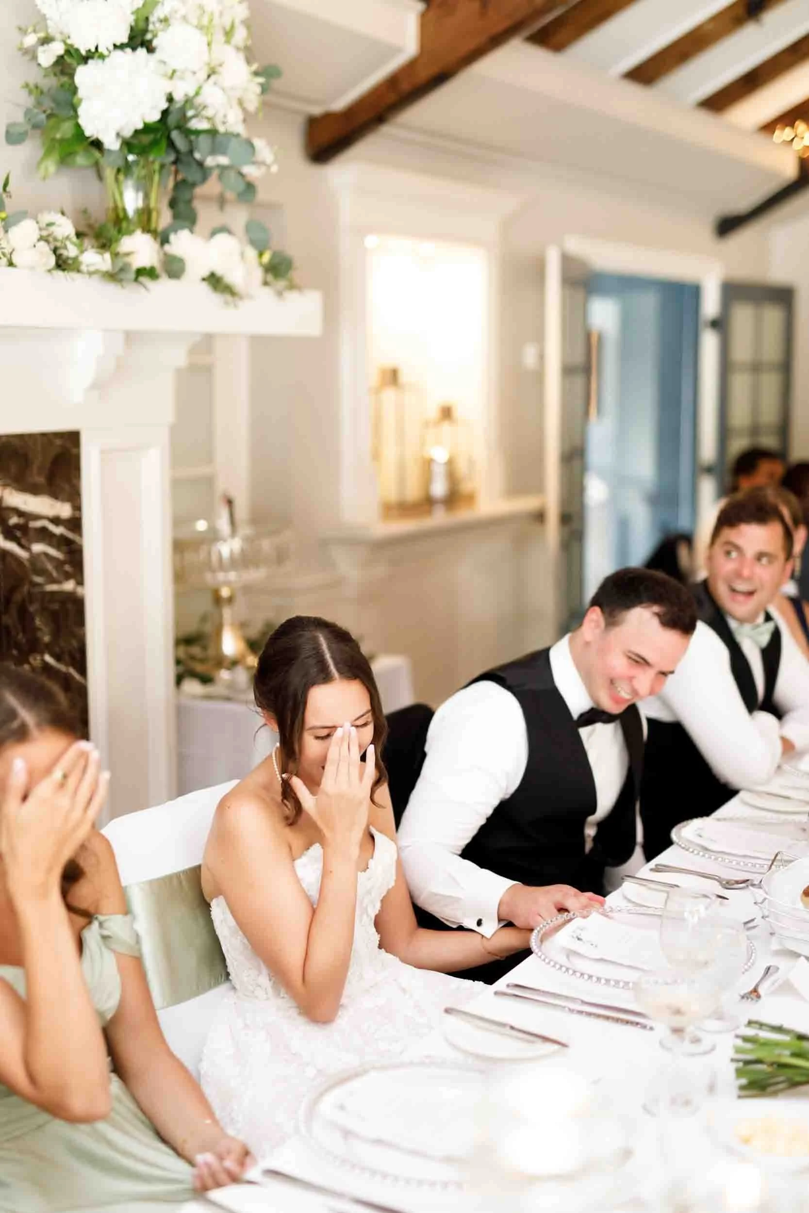 Wedding reception at The Oakville Club in Oakville, Ontario