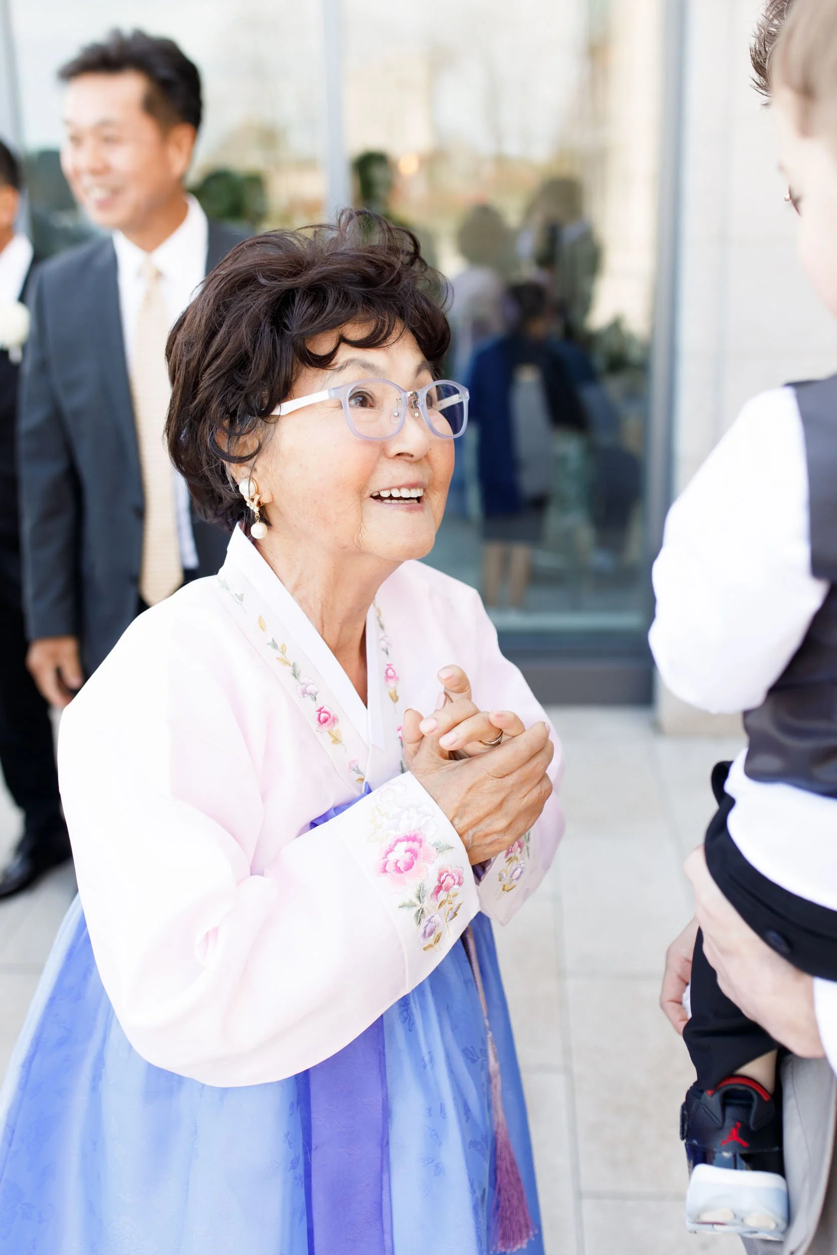 Mother of the groom during a Pearle Hotel wedding in Burlington Ontario
