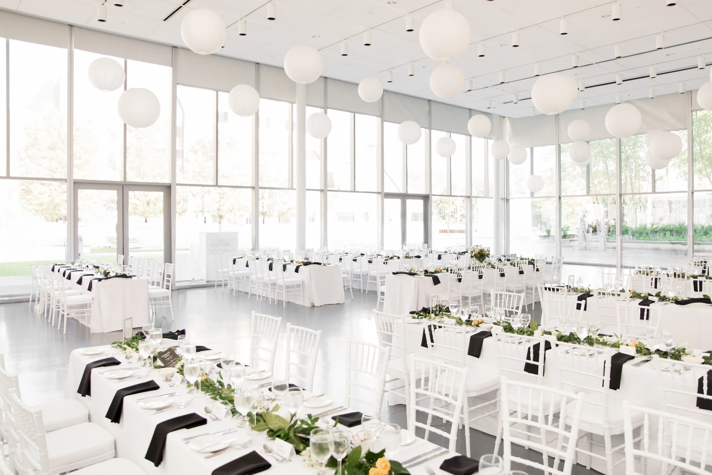 Bright modern reception space at Art Gallery of Hamilton wedding venue (Copy)