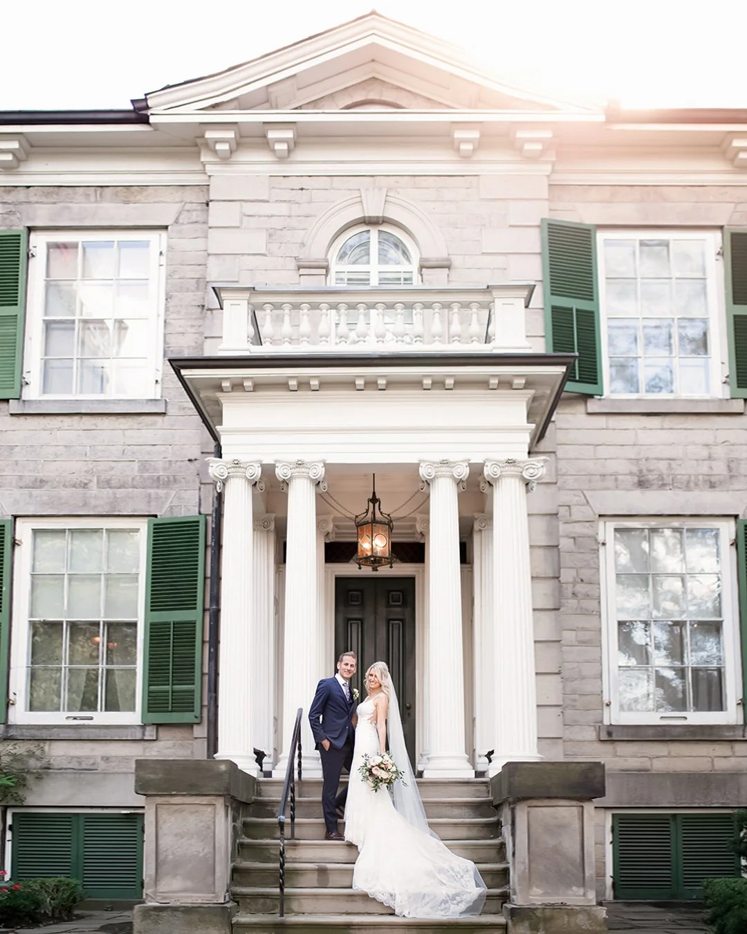 Historic exterior of Whitehern Historic House & Garden in Hamilton, Ontario (Copy)