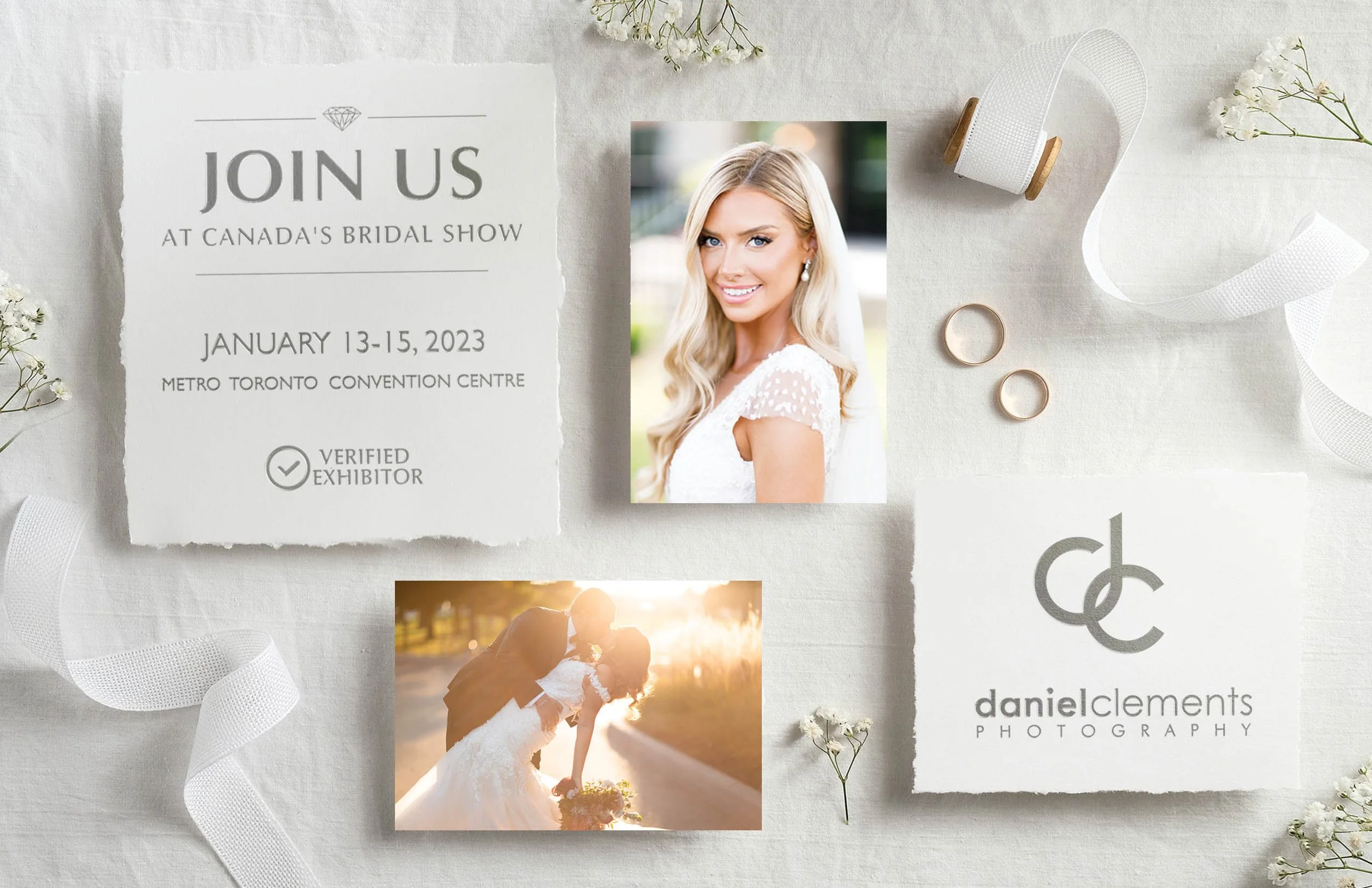 Canada’s Bridal Show 2023 promotion for Daniel Clements Photography