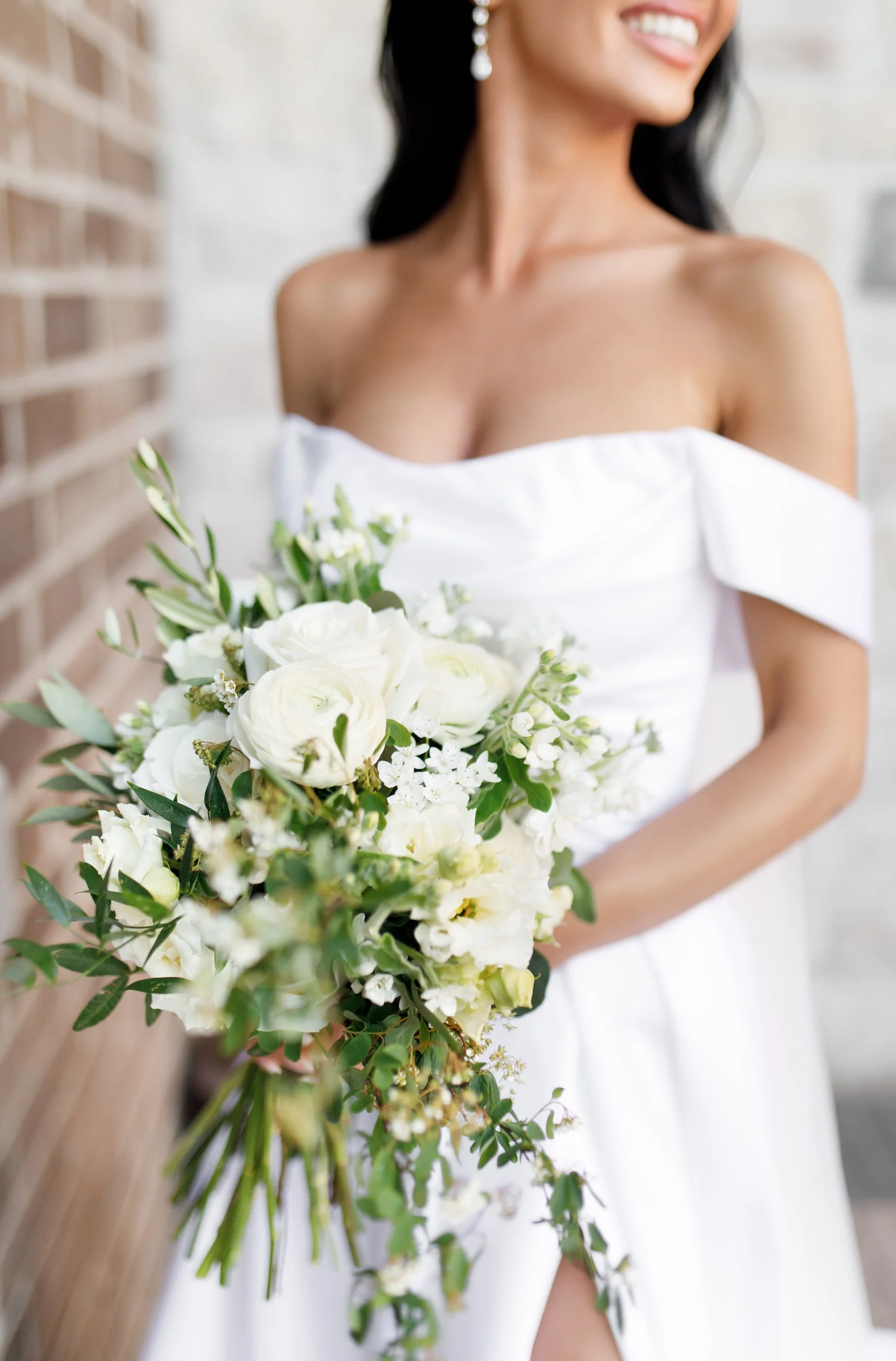 Bridal bouquet detail at the Arlington Estate in Vaughan