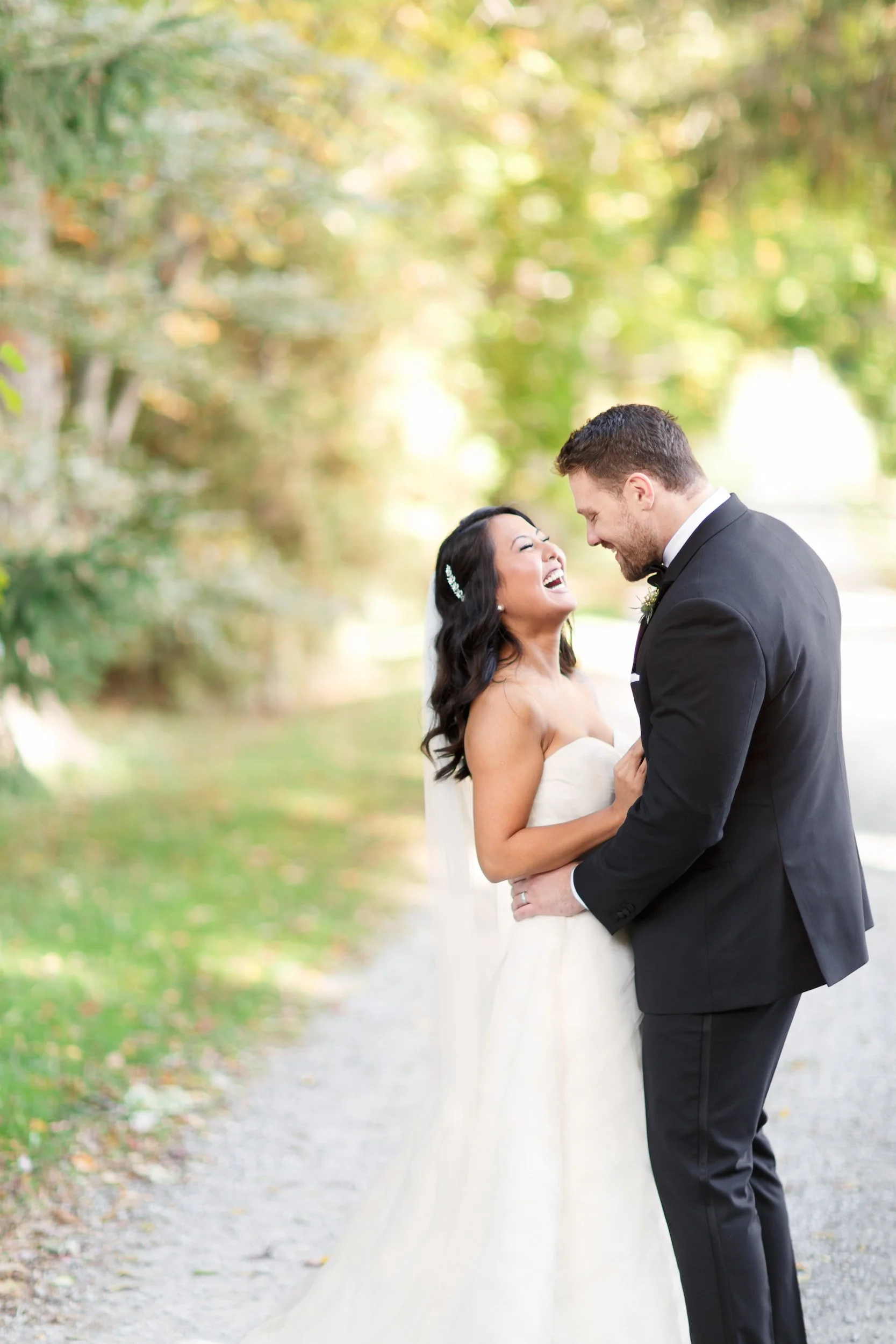 Joyful vineyard portrait at Kurtz Orchards in Niagara wine country