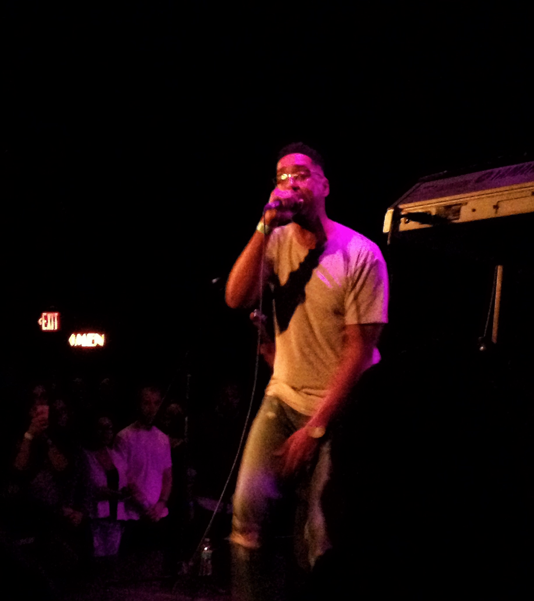 Oddisee at The Roxy on Monday night. 