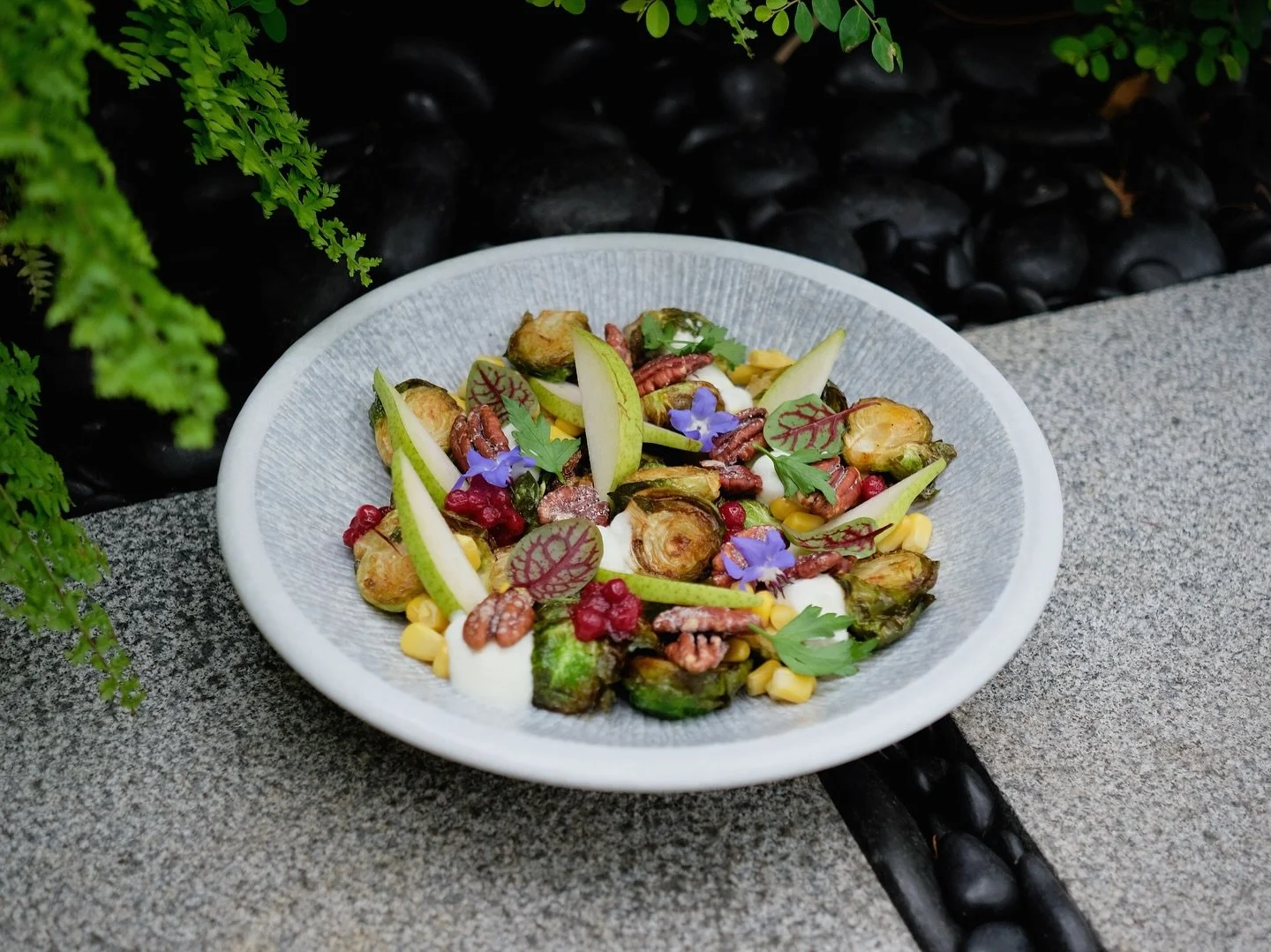 Brussels Sprouts &amp; Apple Salad - Proof that healthy can still taste amazing 💚