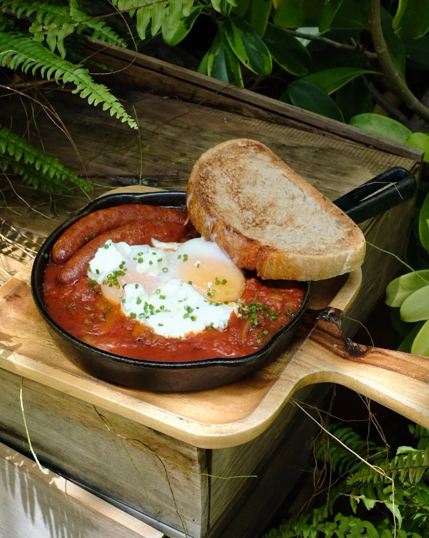 Eggs, spice and everything nice &mdash; Our Lamb Shakshouka has been a classic on the menu since day one 🤎