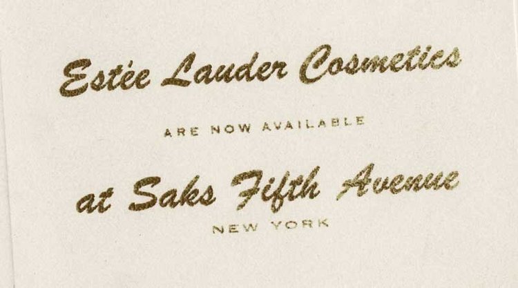 history of estee lauder