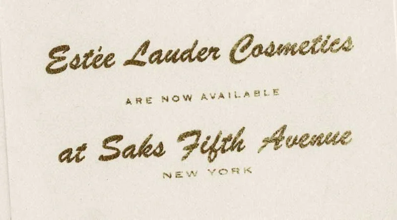 Estée Lauder / Saks Fifth Avenue
