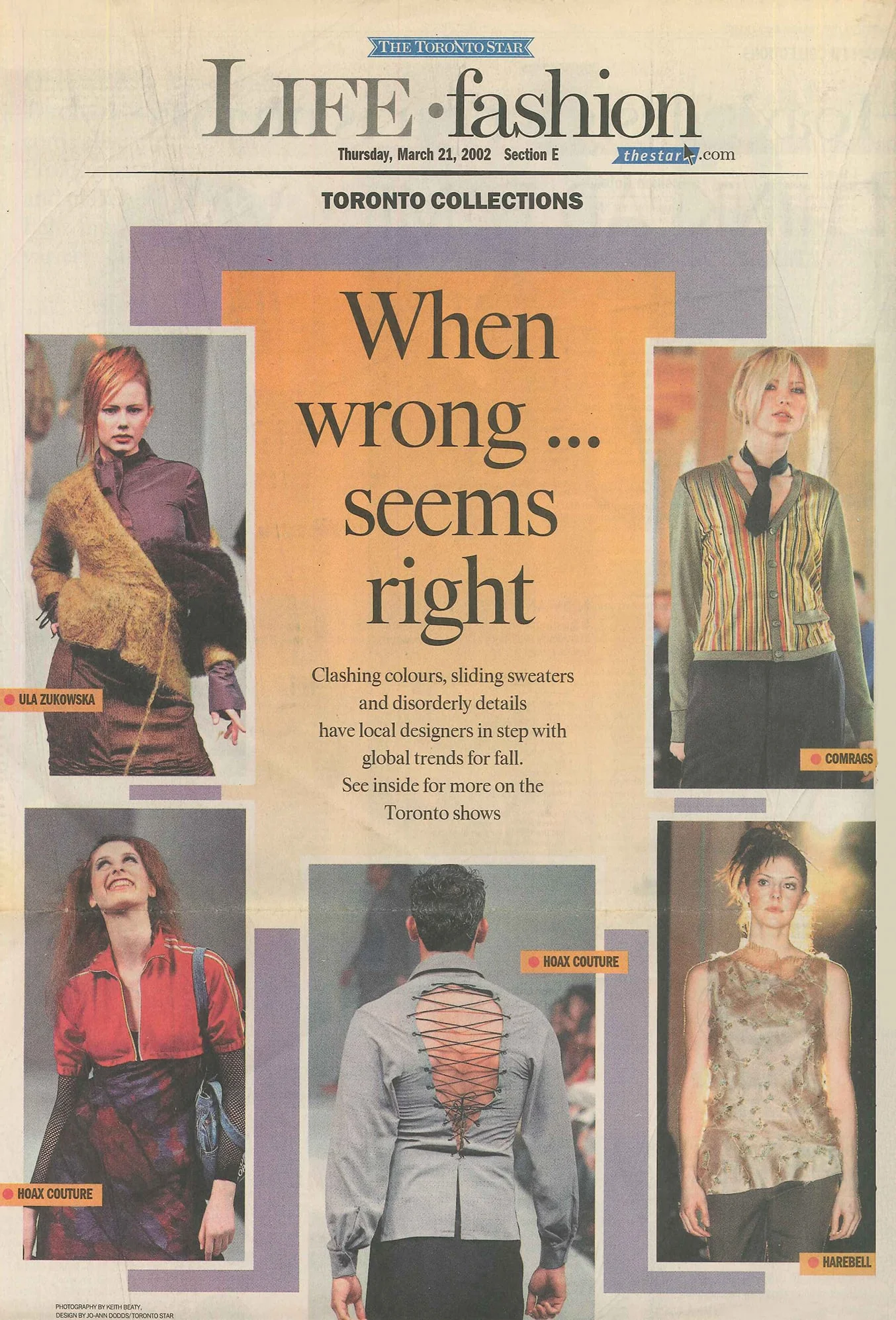 the toronto star, march 2002