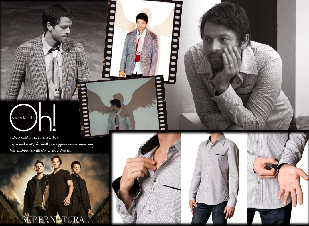 misha collins, of tv's supernatural