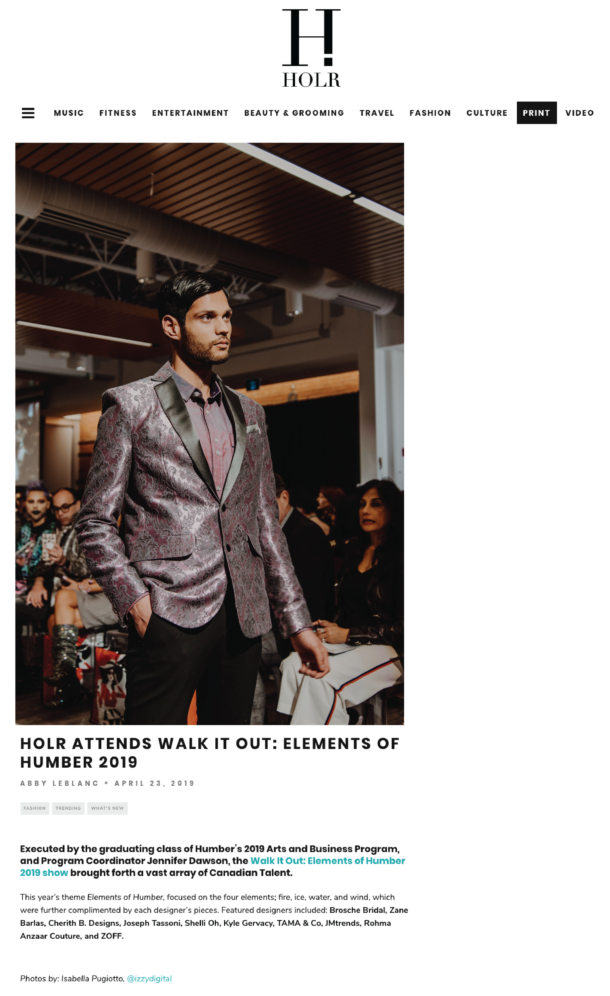 HOLR magazine, 23-april 2019