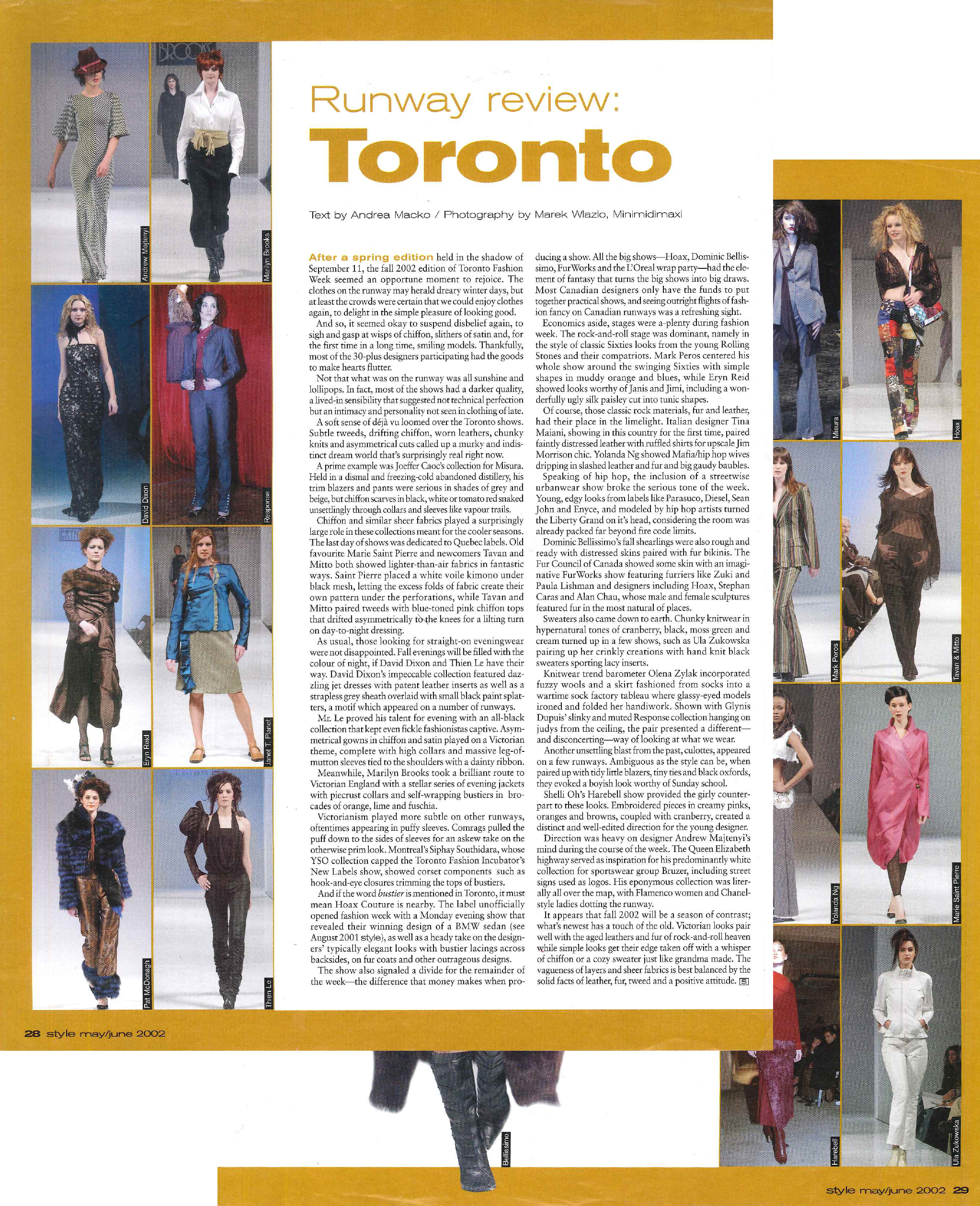 style magazine, may /june 2002