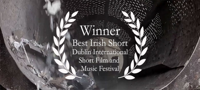 Virtus, a short film documentary on creativity, wins Best Irish Short at Dublin International Short Film and Music Festival. Directed by Declan O’Mahony.