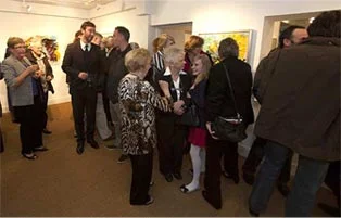 14th April. Opening night at the Peppercannister Gallery in Dublin where works dating from 1991-2011 went on show