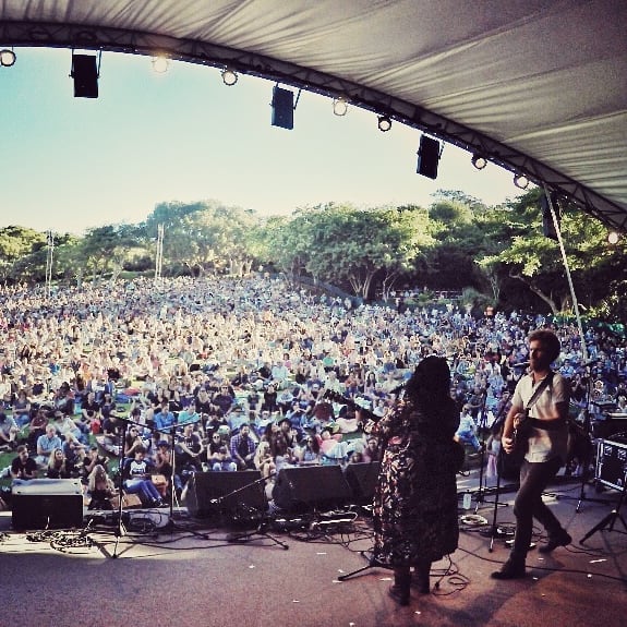 What a great stage to be playing on and to one of the best audiences in South Africa!Thanks Gavin Minter @trane57 for making this happen and to #kirstenboschsunsetconcerts for hosting the #capetownfolkandacousticfest 
And thanks to @_paigemac_ for th