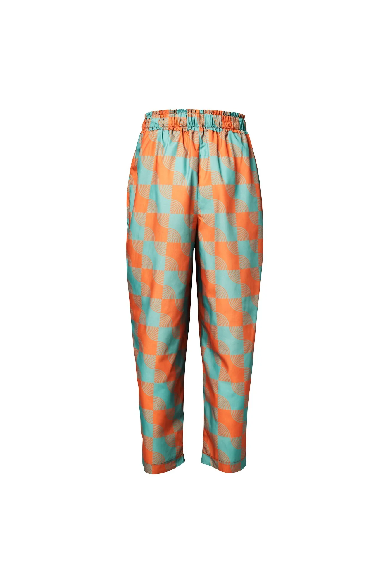 INFDARK Retro Printed Grandpa Pants  Orange-Green (15).jpg
