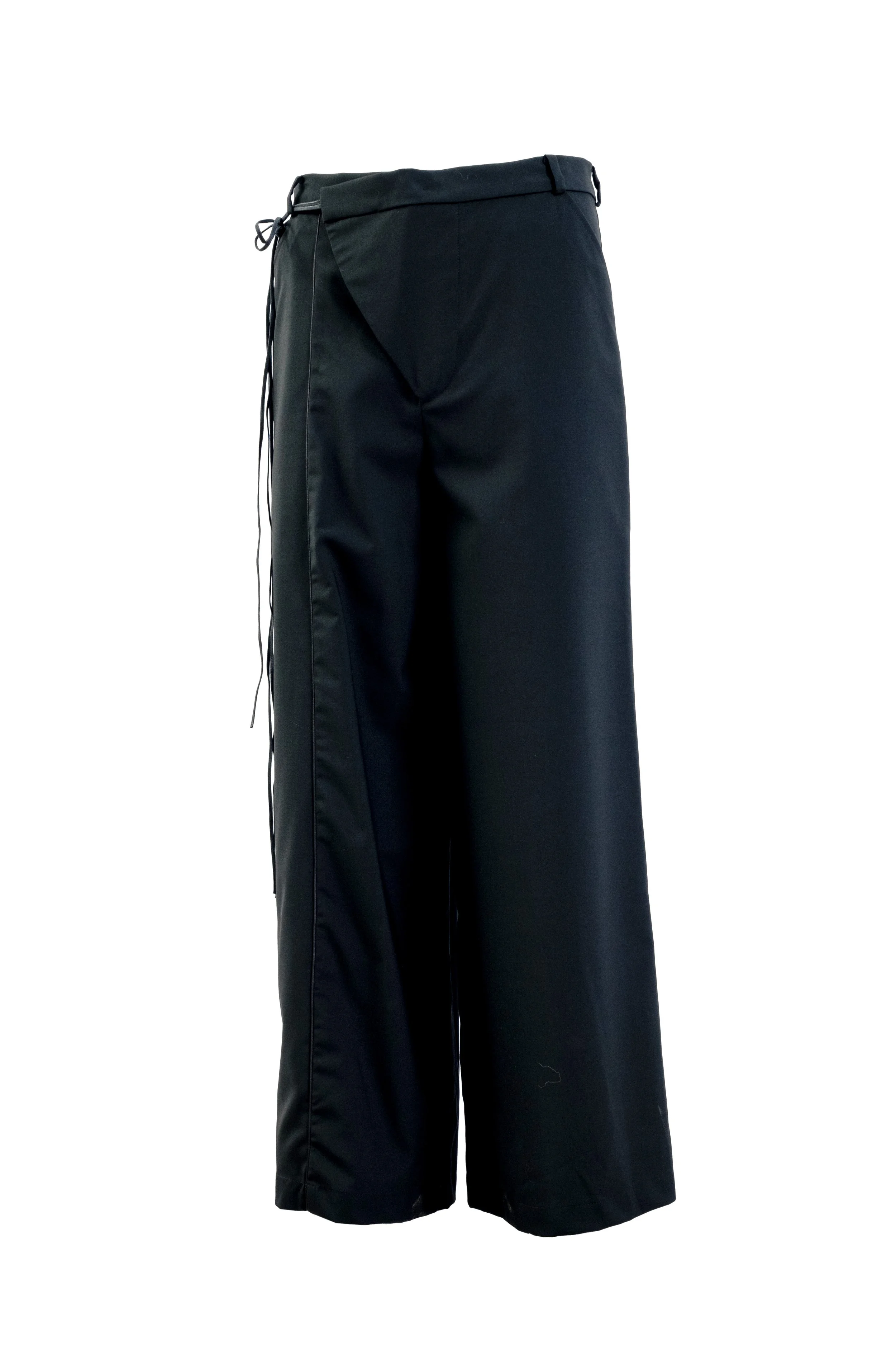 INF Asymmetric Flap Detail Wide Pants  Black (2).jpg