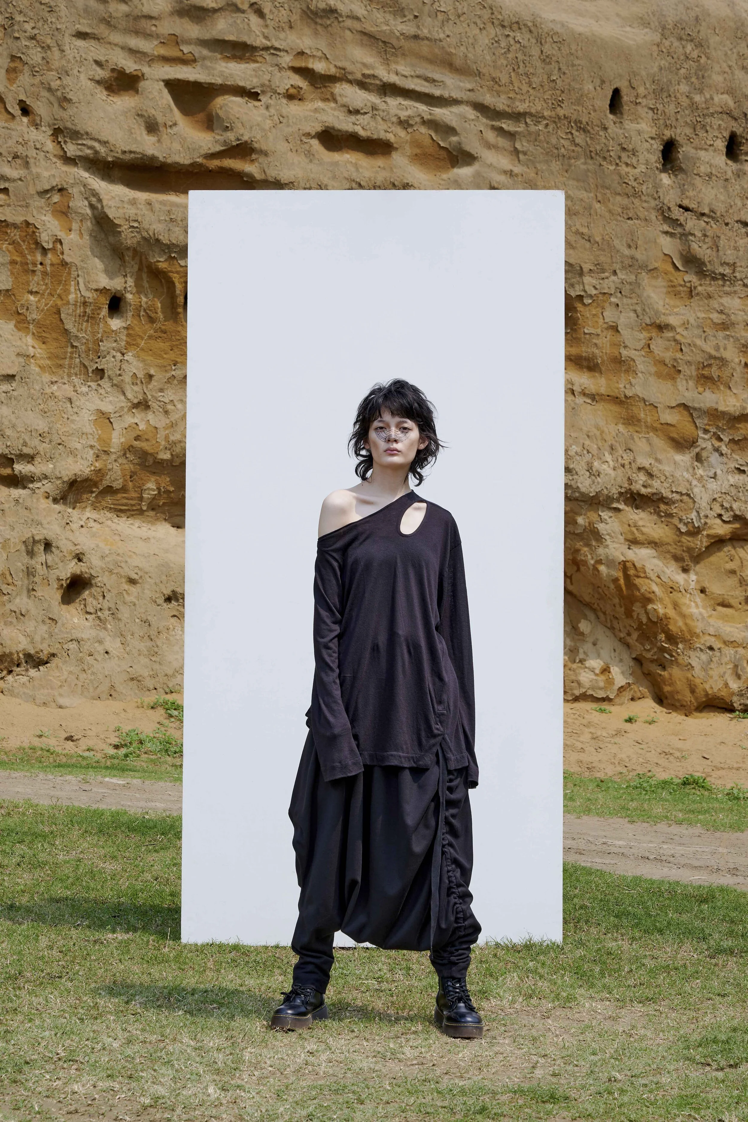 Drawstring Super Low Harem Pants — INF 