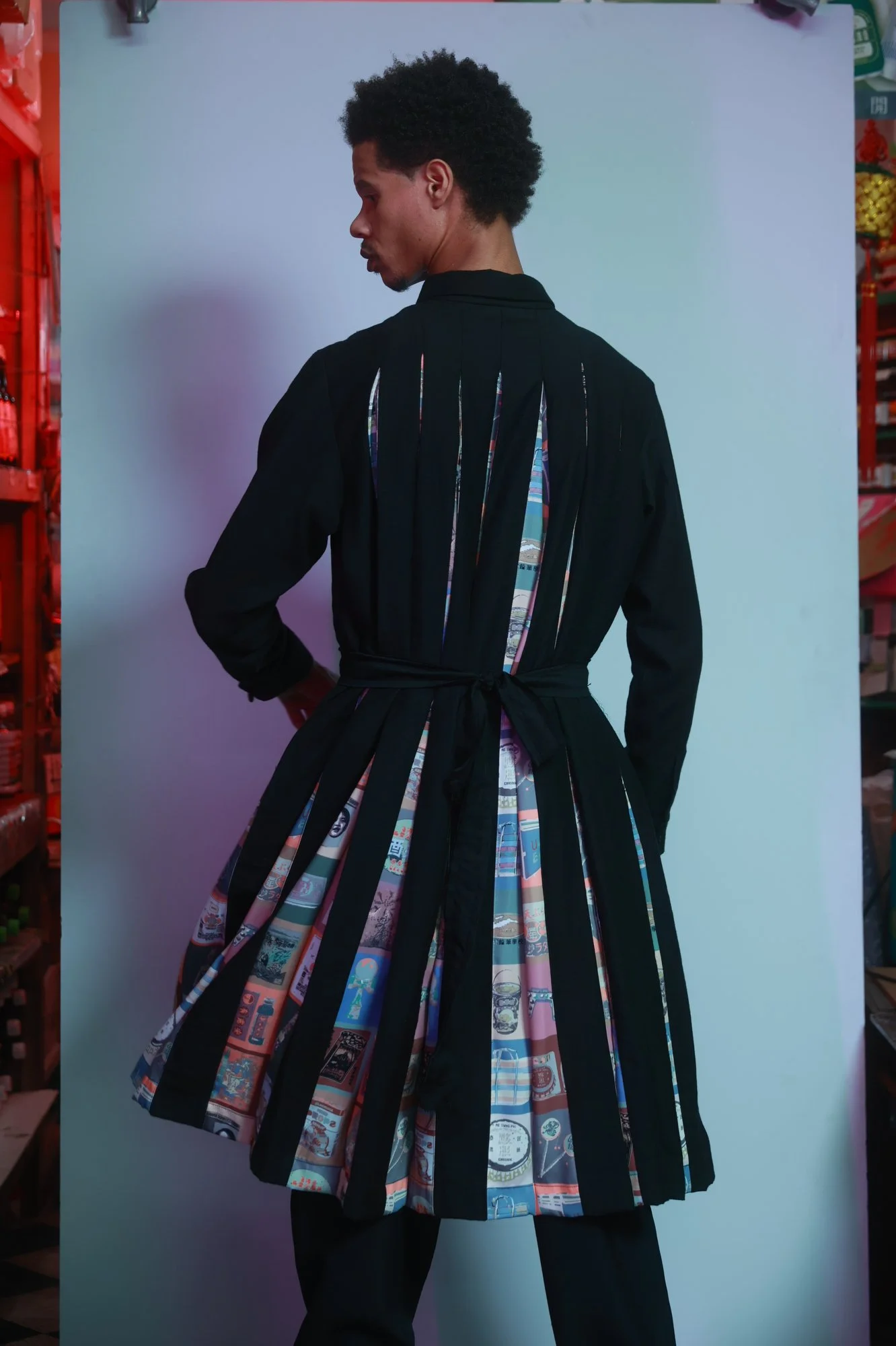 INF Pleated-Back Splicing Long Shirt (15).JPG