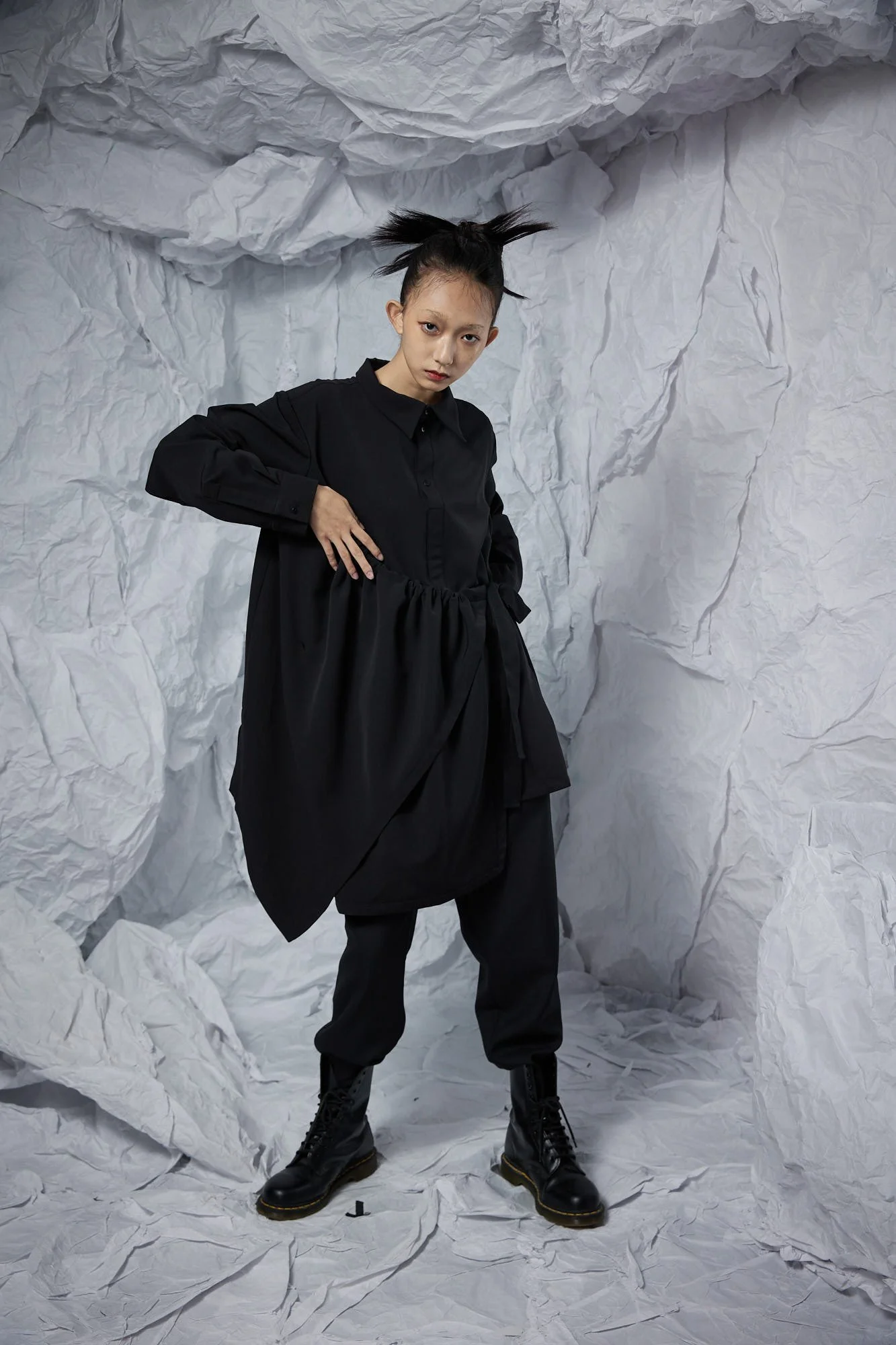 INF 抽皺綁帶變形長襯衫 (4).jpg